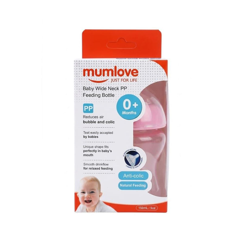 Plastic Baby Bottle for Colic Relief Newborn MumLove 150ml