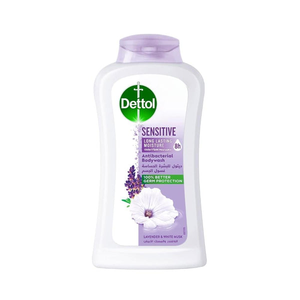 Dettol Sensitive Body Wash Lavender and White Musk 500ml