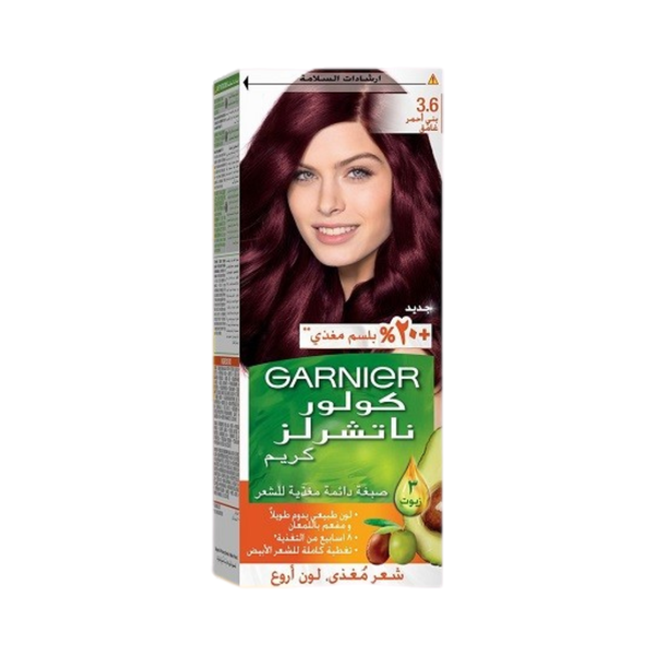 Garnier Hair Color 3.6 Dark Reddish-Brown 112ml