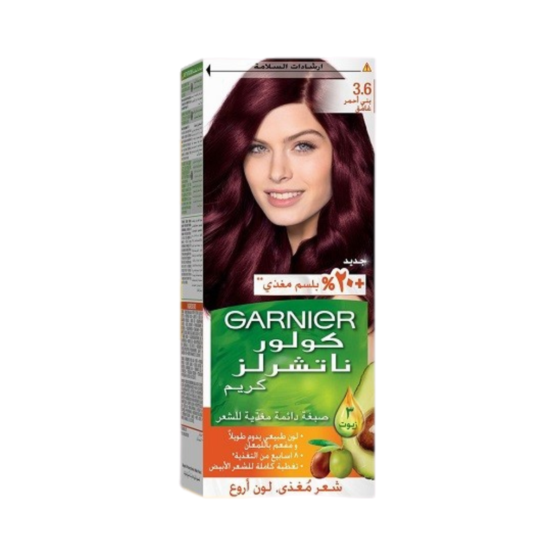 Garnier Hair Color 3.6 Dark Reddish-Brown 112ml