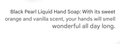 Savon de Royale Liquid Hand Soap - Orange, Vanilla, Patchouli - 500ml
