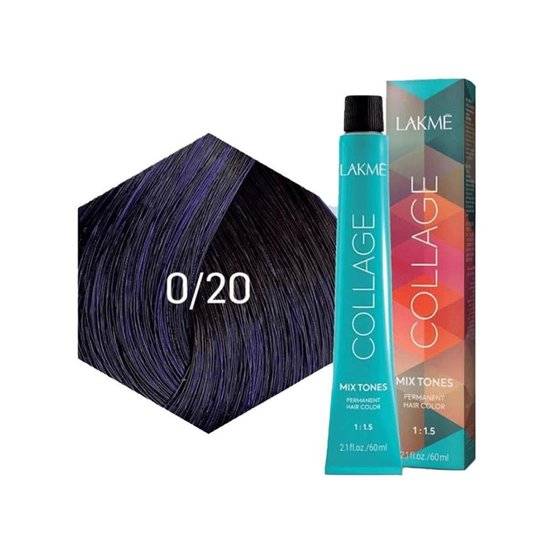 Hair Dye Mixer Violet 0/20 Neutralising Tone Lakme 60ml