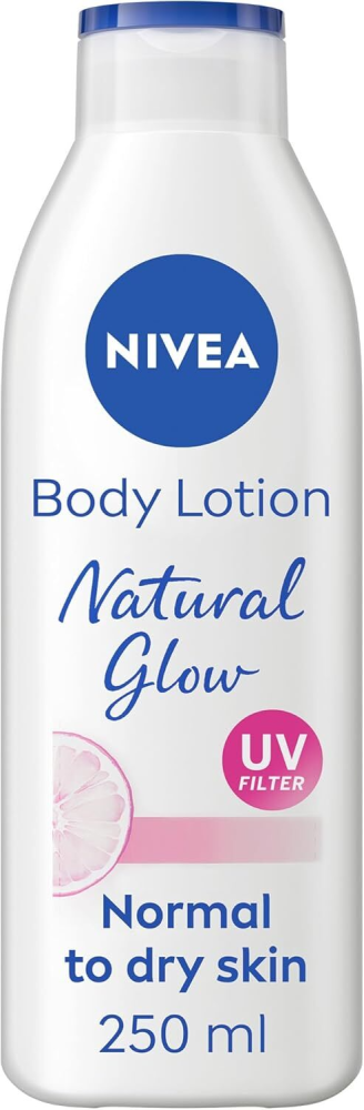 Nivea Body Lotion Natural Glow Even Tone Hydrating 250ml