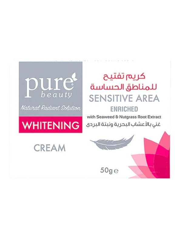 Pure Beauty Sensitive Area Whitening Cream Seaweed Papyrus 50g