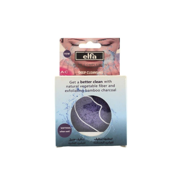 Facial Cleansing Sponge Miniso Soft Texture Elva