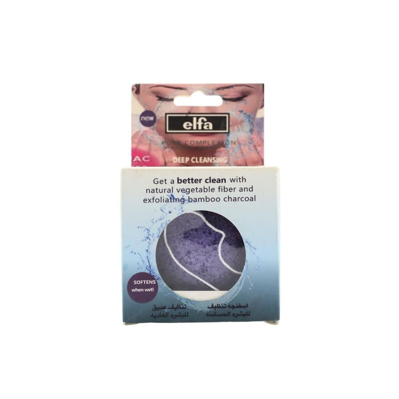 Facial Cleansing Sponge Miniso Soft Texture Elva