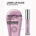 Flormar Dewy Glossy Lip Gloss, 025 Lavender, Shea Butter, Moisturizing
