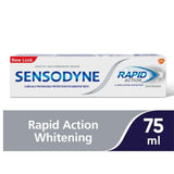 Sensodyne Rapid Action Whitening Toothpaste Sensitive Teeth Whitening 75ml