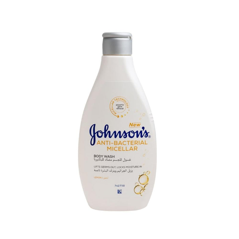 Moisturizing Body Wash Micellar Technology Lemon Scent Johnson's 250ml