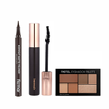 Eyeshadow Palette, Mascara & Eyeliner Set - 3 Pieces