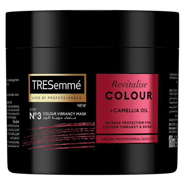 Hair Mask for Colour Vibrancy Camellia Oil Shineplex Tresemme 180ml