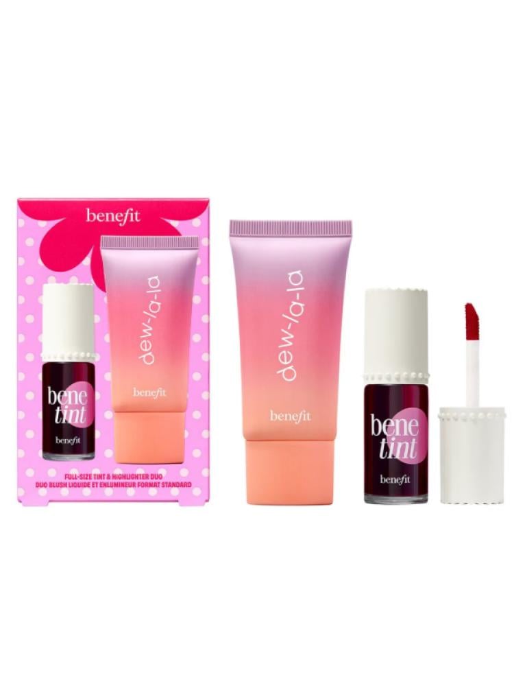 Benefit Cosmetics Benetint Lip & Cheek Stain and Highlighter Set
