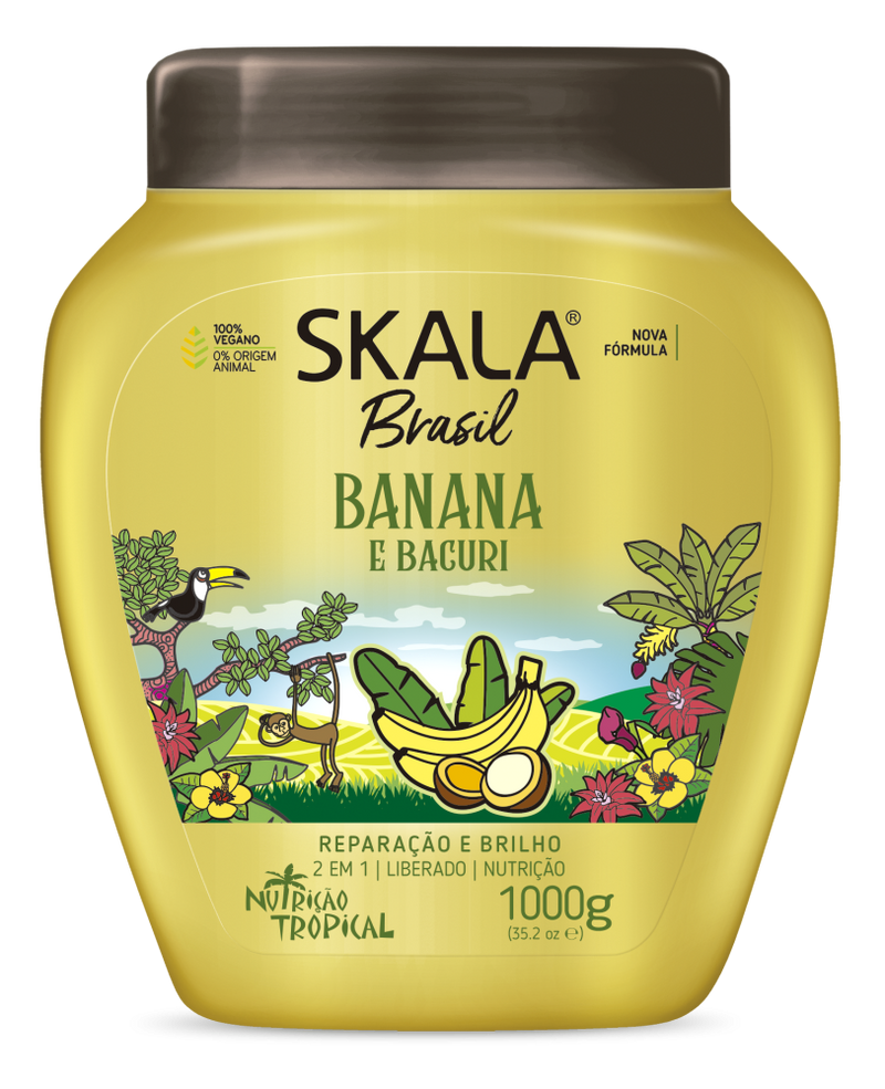 Banana and Bacuri Hair Treatment Conditioning Cream Skala 1000g