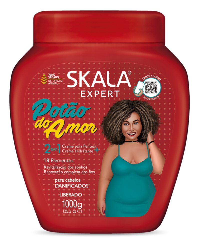 Potao Do Amor Hair Treatment Cream Nourishing Formula Skala Expert 1000g