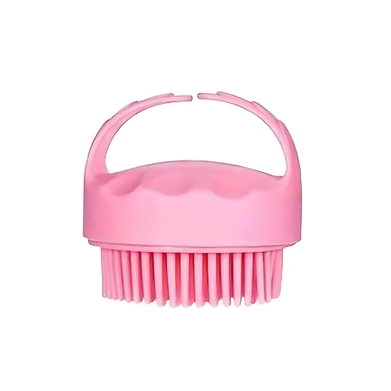 Sasha Scalp Massage Brush, Silicone, Soft Bristles