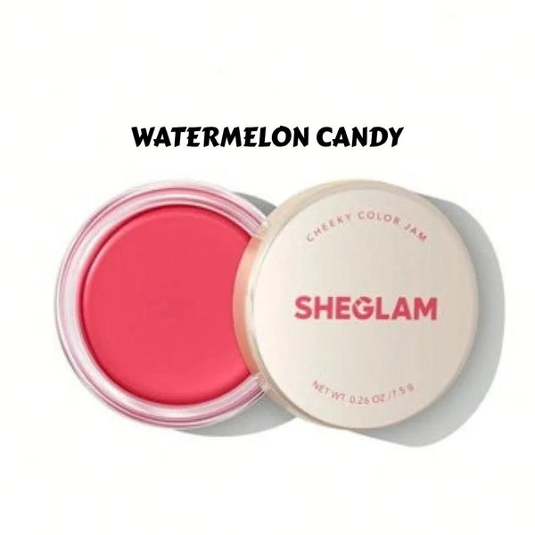 Sheglam Matte Gel Blush, Watermelon Candy, Cream-to-Powder