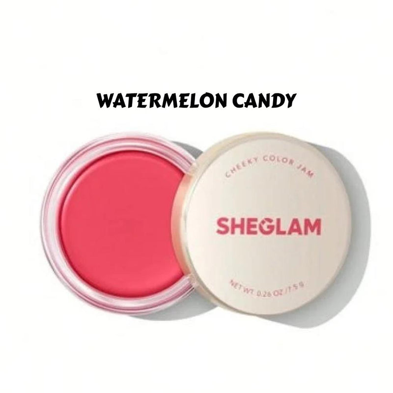 Sheglam Matte Gel Blush, Watermelon Candy, Cream-to-Powder