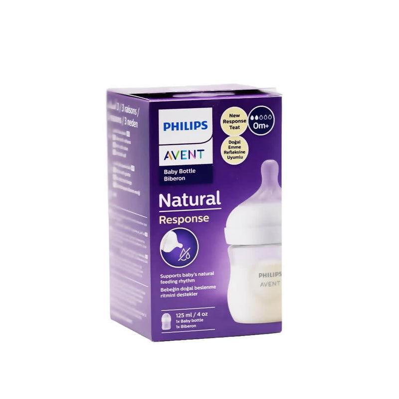 Baby Bottle Natural Response 125ml Anti-Colic Philips Avent 0m+
