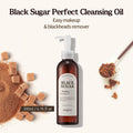 Skin Food Black Sugar Cleansing Oil - Deep Cleanse & Hydrate - 200ml
