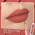 Lip Makeup Set Long Wear Daily Combo Free Mini Makeup Bag 3-Piece