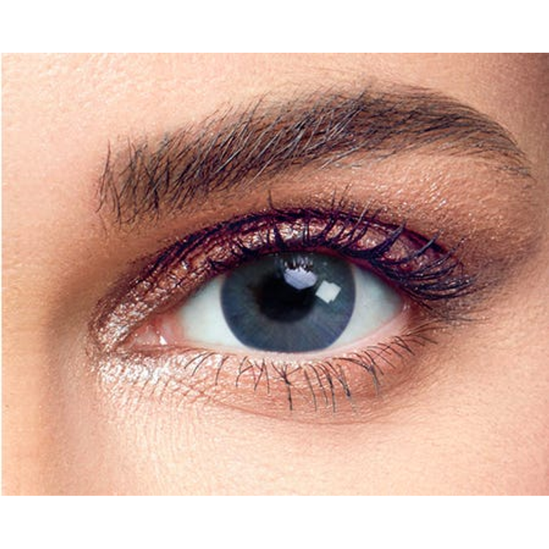 Eye Contact Lenses Color Mar Light Blue Natural Tone Anesthesia 2 Pack