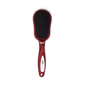 Titania Hairbrush 1632 Medium Plastic Styling Brush Red Black