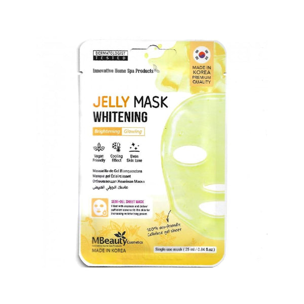 Mbeauty Brightening Jelly Mask with Niacinamide, Lotus & Pomegranate