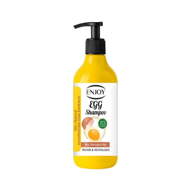 Enjoy Egg Shampoo Protein Hair Strengthening Moisturizing 500ml
