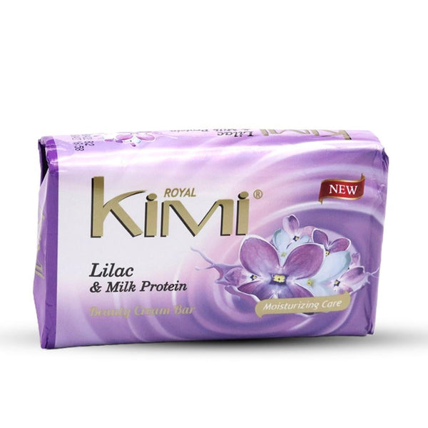 Beauty Cream Bar Soap Lilac & Milk Protein Nourishing Royal Kimi 175g