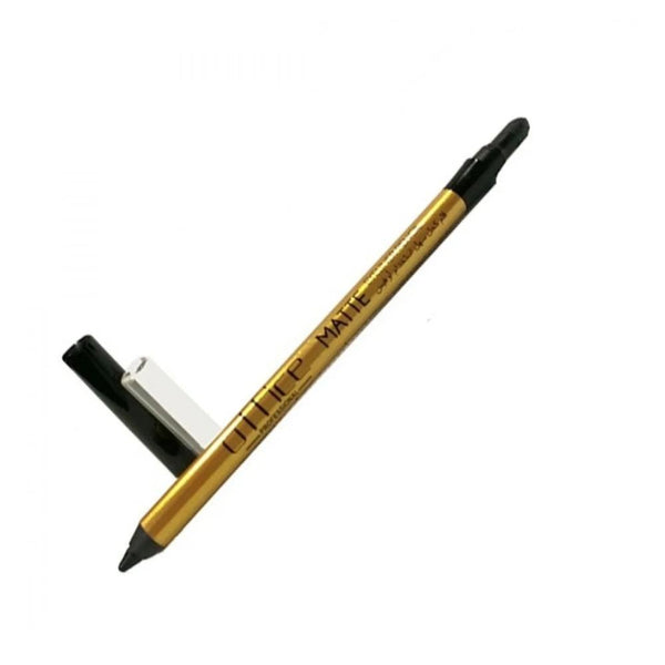 Best Cream Eyeliner Pencil Waterproof Black with Sponge Office 1.2g