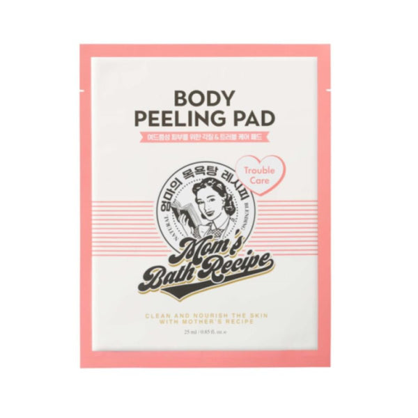Moms Bath Recipe Korean Body Loofah with Salicylic Acid, 25ml