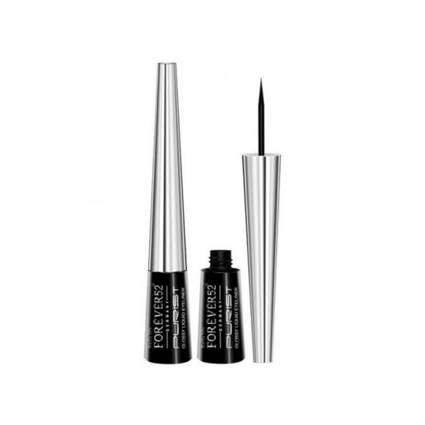 Black Liquid Eyeliner Precision Sponge Applicator Forever 52 F801