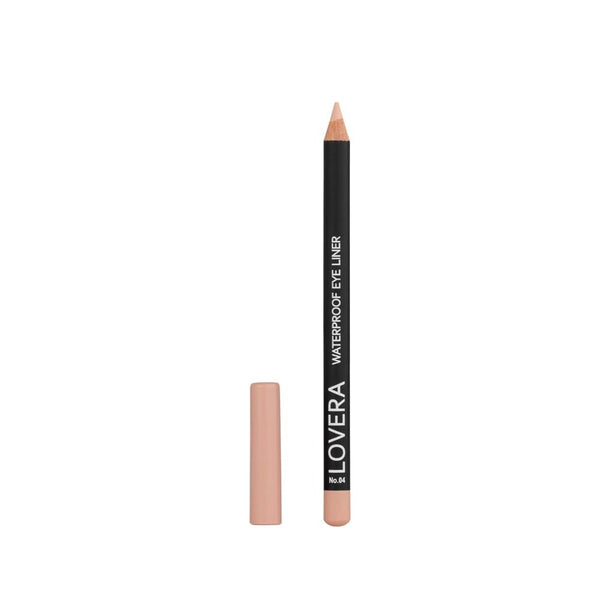Lovera Waterproof Eyeliner Pencil Nude 04 Smudge-Proof Long-Lasting