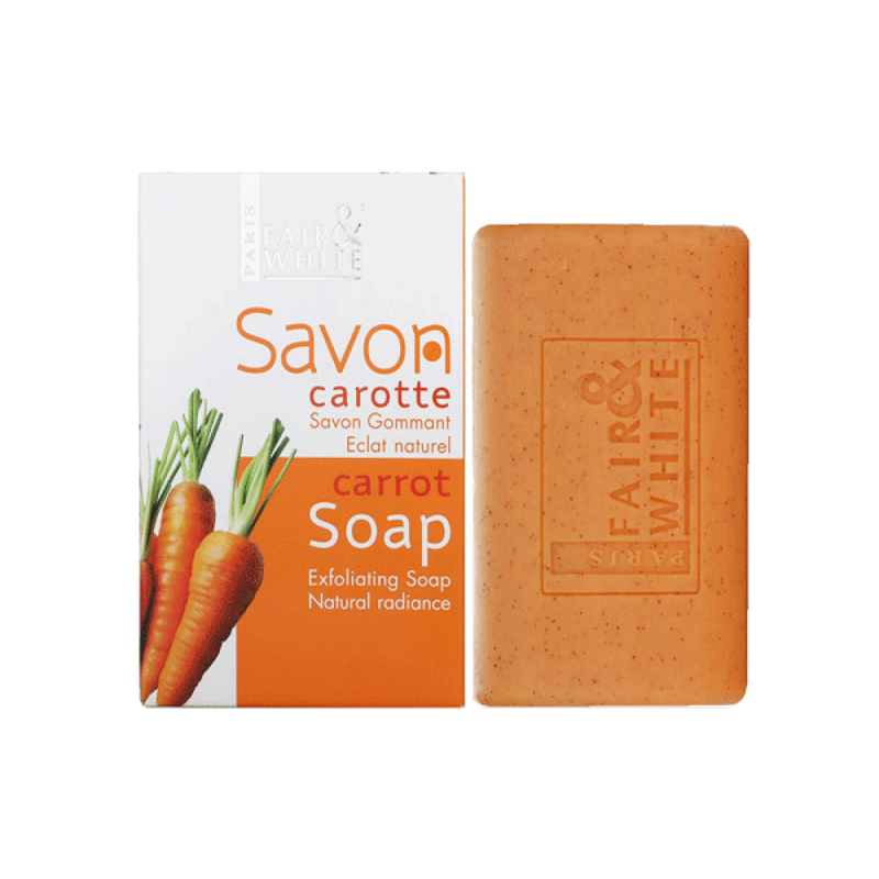 Carrot Scrub & Firming Soap Texture Improvement 200g Fair & White