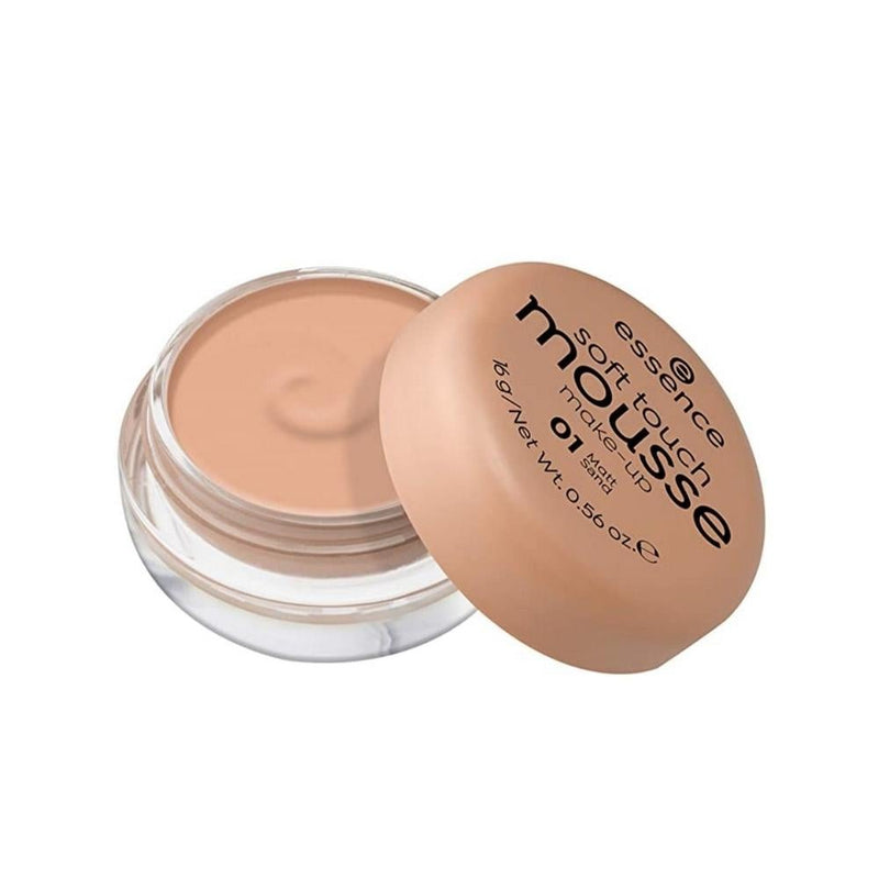 Essence Soft Touch Mousse Foundation 01 Vitamin E Matte Finish