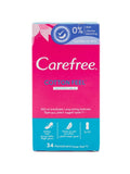 Unscented Panty Liners Cotton Soft Carefree 34 Count