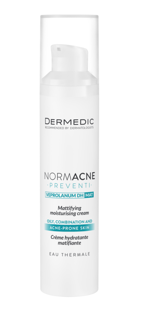 Buy Face Moisturiser Mattifying Normacne Formula Dermedic 40ml