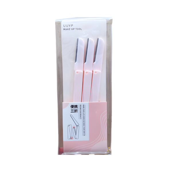 Disposable Eyebrow Razors Precision Grooming Tool UYB 3 Pack