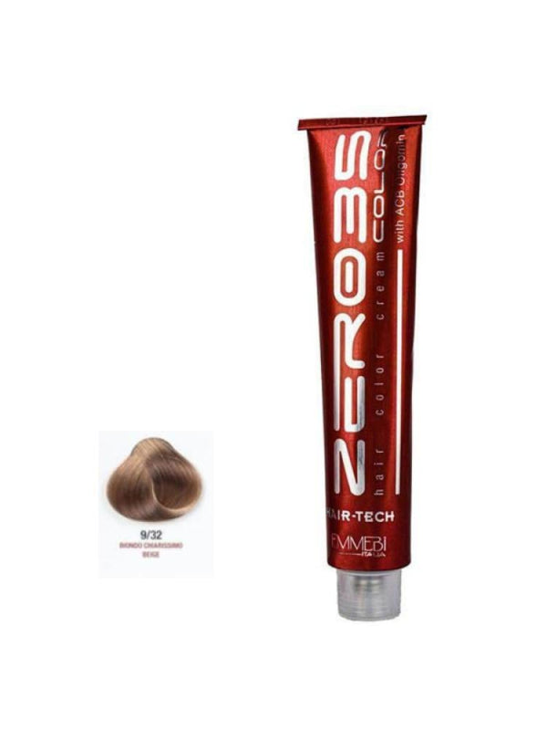 Zero 35 Italian Hair Dye Cream - 9/32 Dark Golden Blonde - Gray Coverage