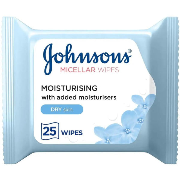 Best Facial Cleansing Wipes Nourishing Replenishing Formula Johnson 25 Pieces