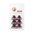 Titania Small Brown Hair Clips, 6 Pieces 7947