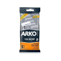 Arko Men's Razor Blades 5 Count