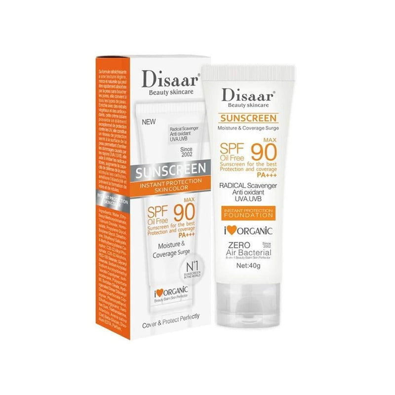 Tinted Face Sunscreen SPF 50 Broad Spectrum Protection by Disaar 40g