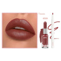 Katia Lip Kit Tees, Liquid Lip Liner Opal, Creamy Lipstick Umber