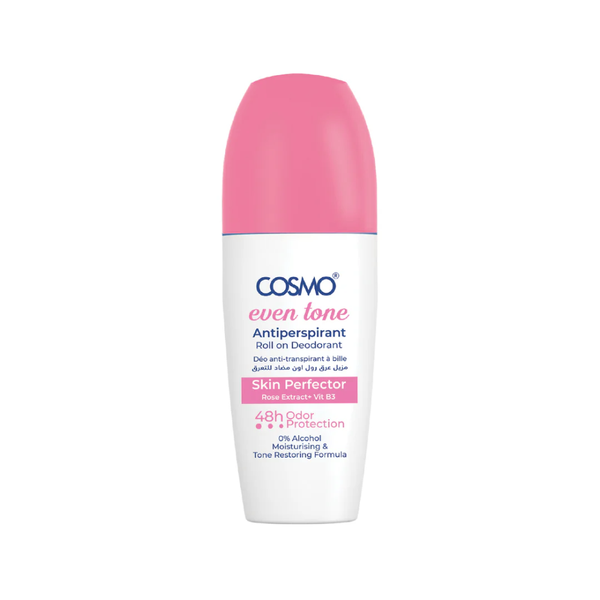 Cosmo Skin Perfector Roll-On Deodorant, Alcohol-Free, 50ml
