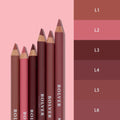 Matte Lip Liner Pencil Orange L01 Long Lasting Bolver 1.2g