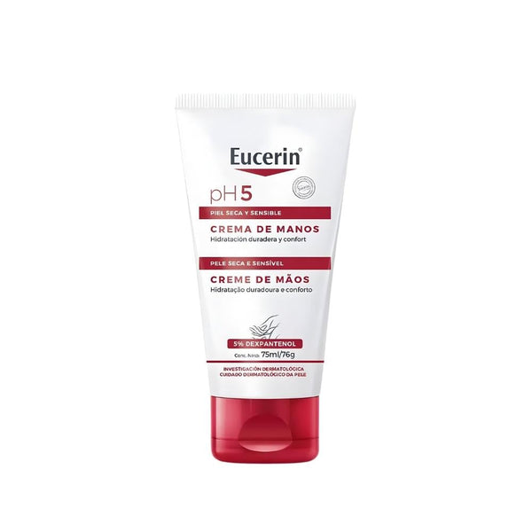 Eucerin pH 5 Hand Cream for Dry Sensitive Skin - 75ml