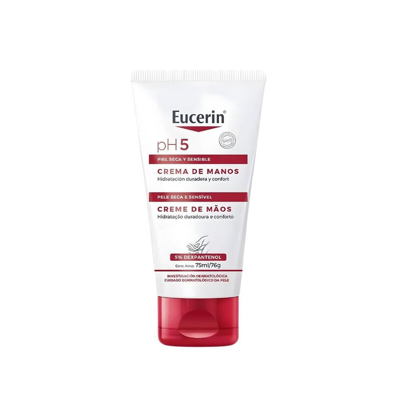 Eucerin pH 5 Hand Cream for Dry Sensitive Skin - 75ml