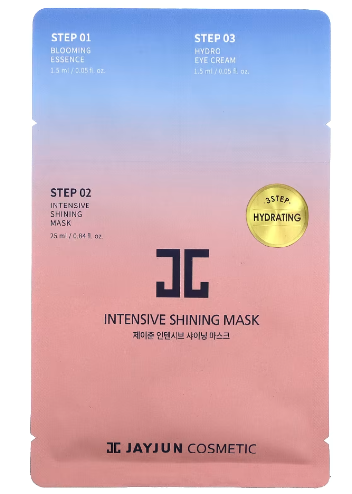Sheet Mask Intensive Shining 3Step Purifying Hydrating JAYJUN
