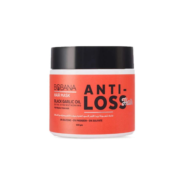 Bobana Black Garlic Oil Hair Mask, 500g, Hair Strengthening Formula